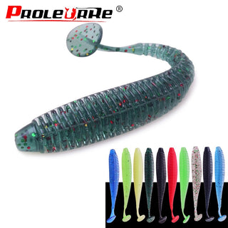 1pcs Fishing Soft Bait Worm Grubs