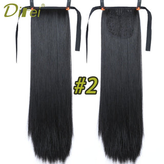 Long Straight Synthetic Hair Extension for Woman